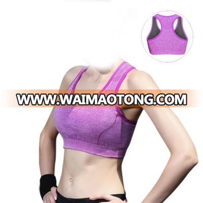 Top 2017 Yoga Wear Plain Sport Bra Garments