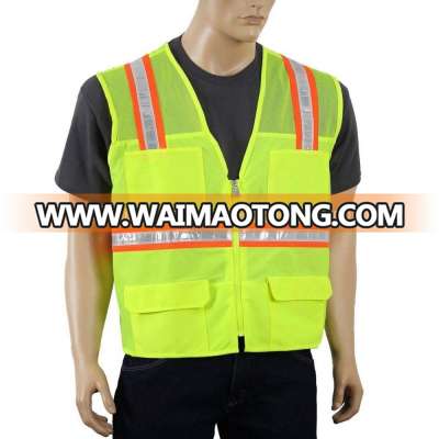 reflective letters range safety officer vest