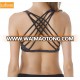 Apparel Oem Wholesale Ladies Stretchy Sports Walking Workout Gym Athletic Clothing Burn Out Gym Clothing Yoga Bra